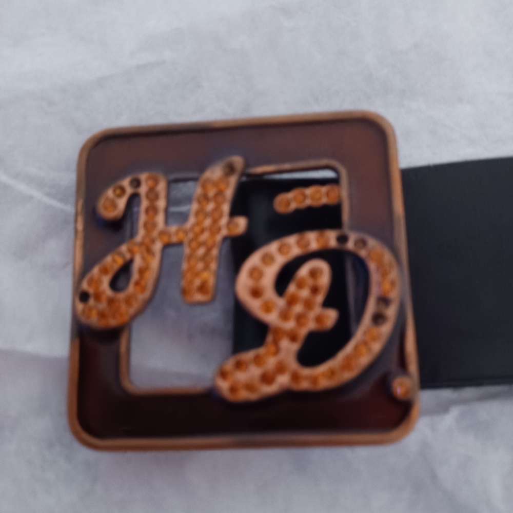 Harley-Davidson sparkle belt buckle